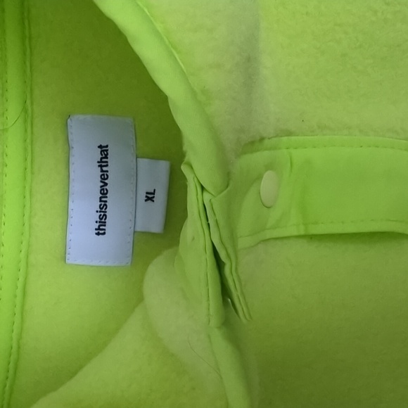 Thisisneverthat XL polartec fleece button up pullover - Picture 3 of 4